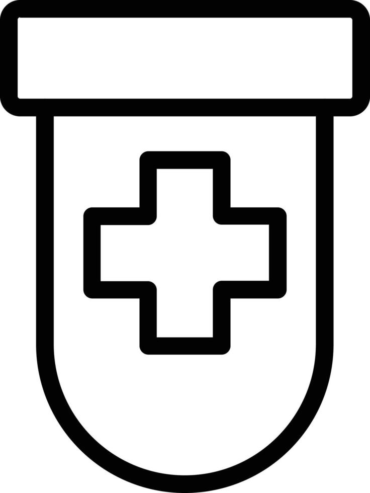Prescription Bottle Alt Vector Icon Design