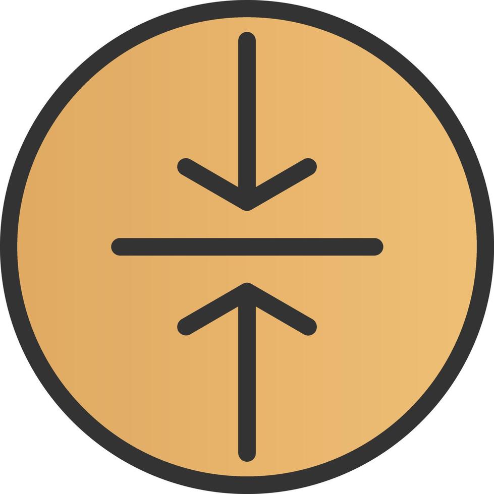 Compress Vector Icon Design