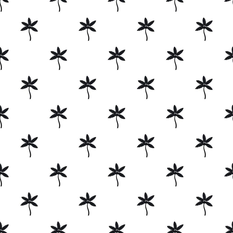 Palm pattern, simple style vector