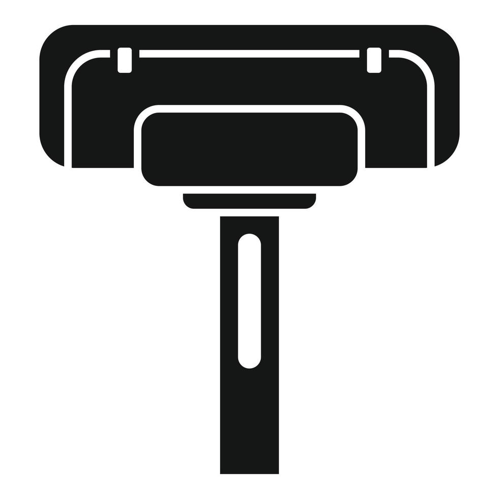 Clean mop icon simple vector. Cleaning pool vector