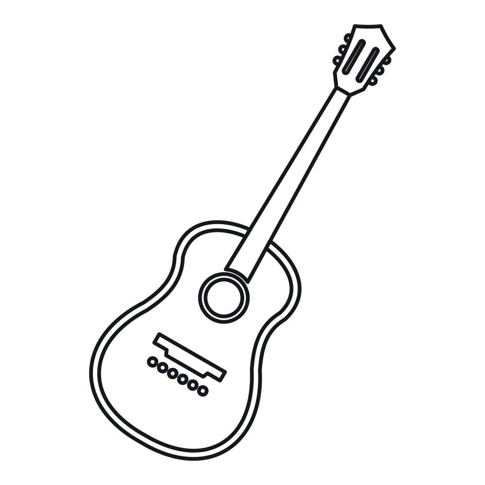 icono de instrumento acústico de cuerda de charango vector