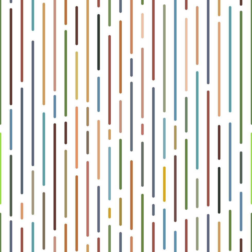 Colorful seamless vertical stripe pattern. Vector dotted line illustration graphic