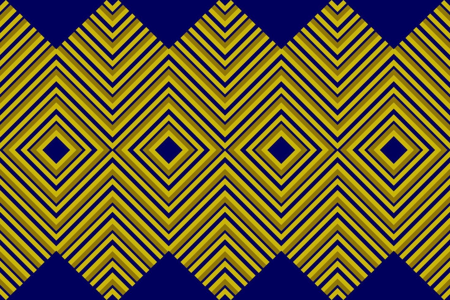 Luxurious elegant gold and deep blue color seamless interlaces geometric seamless design pattern vector for backdrop background wall paper fabric textile home and decoration paper wrap notebook