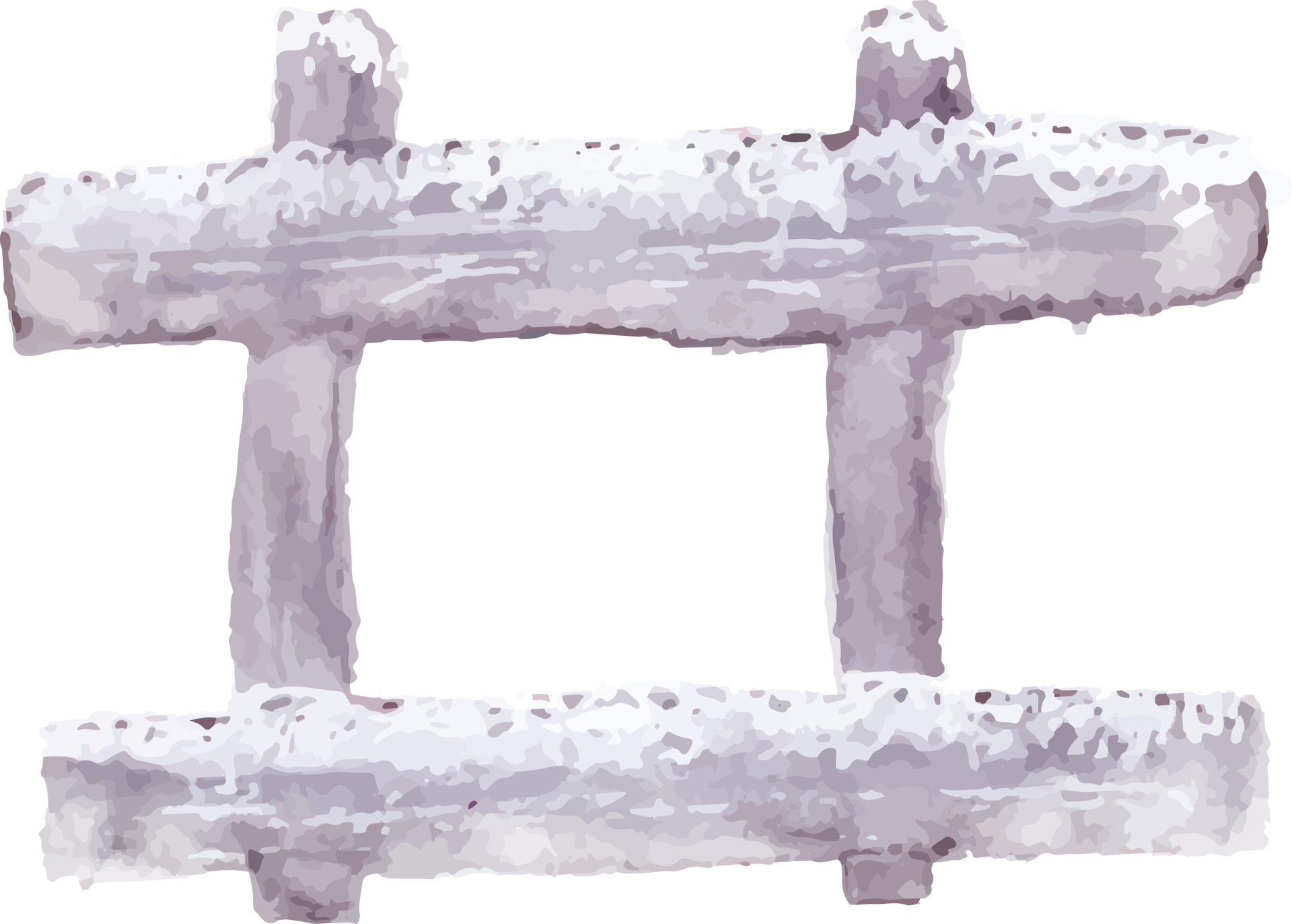 watercolor winter cabin landscape 14919362 PNG