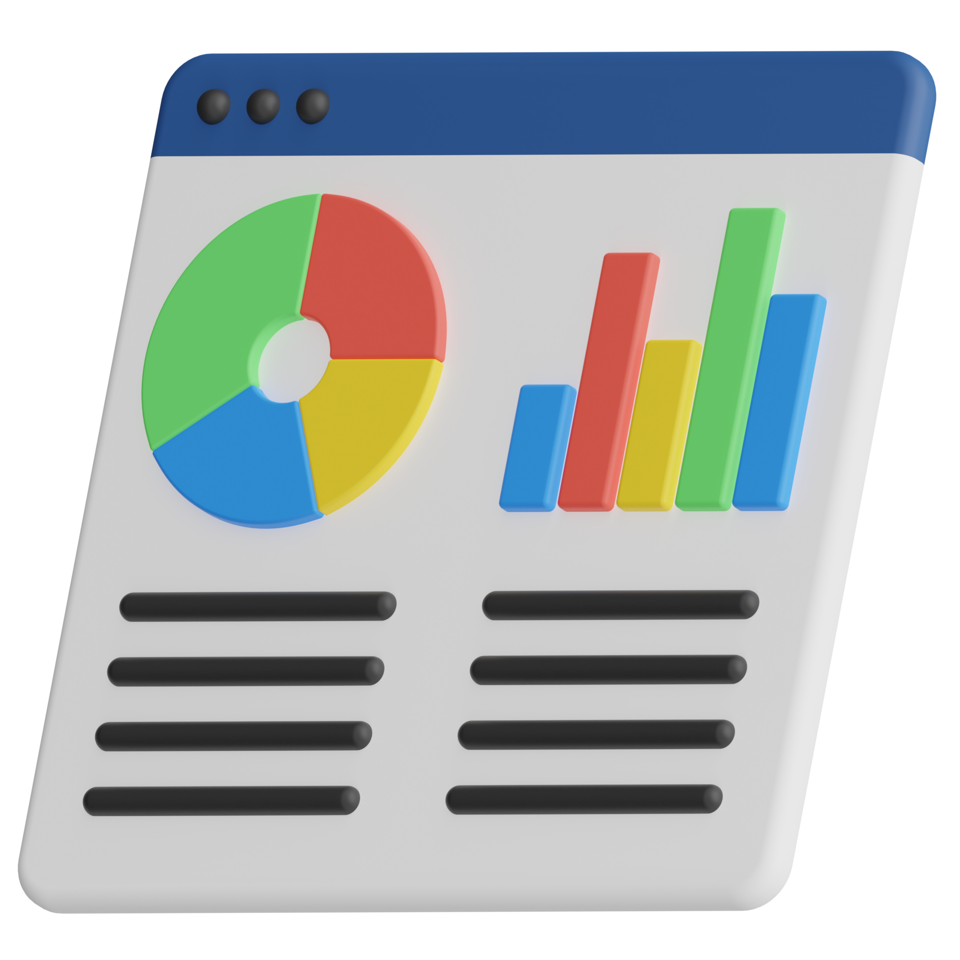 Dashboard 3D Render Icon 14919545 PNG