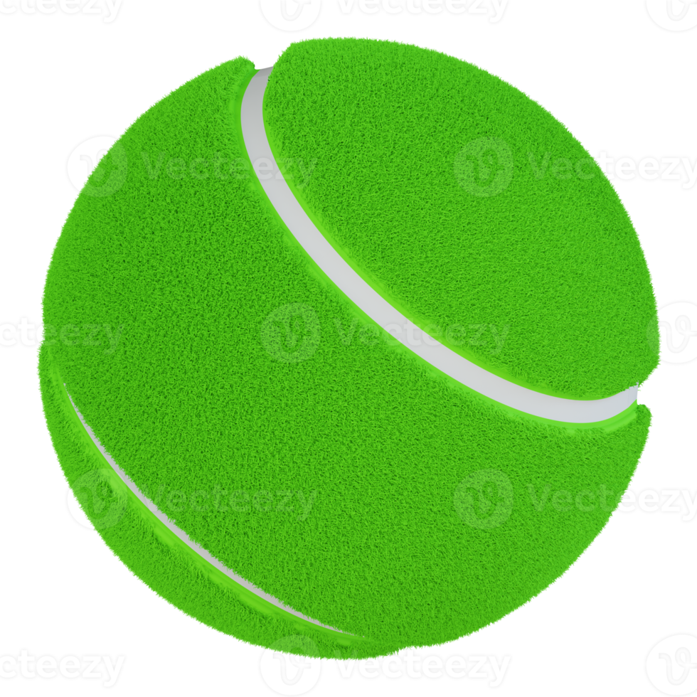 icono de render 3d de pelota de tenis png