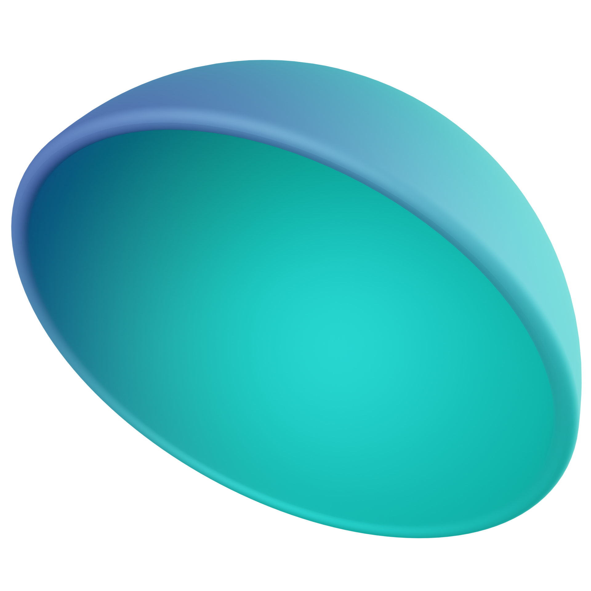 Half Sphere 3D Render Icon 14919639 PNG
