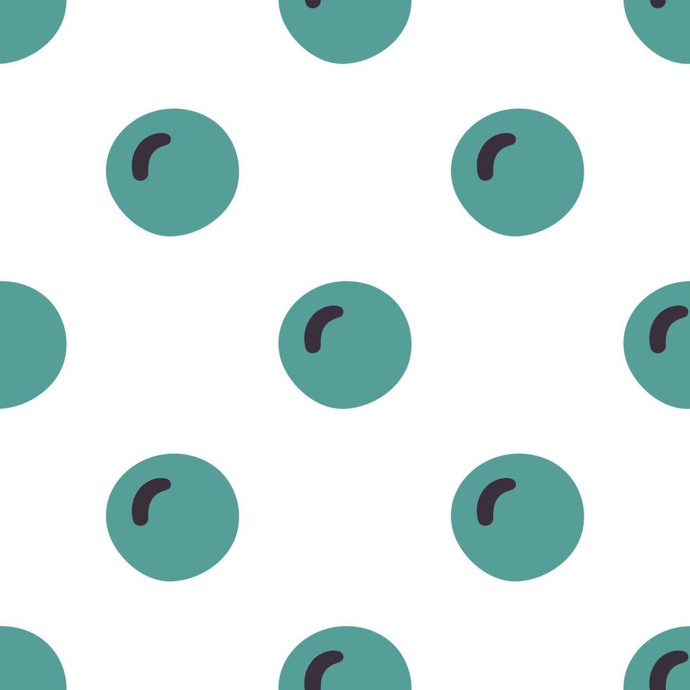 Blueberry. Winter festival seamless pattern. Abstract berries background. vector