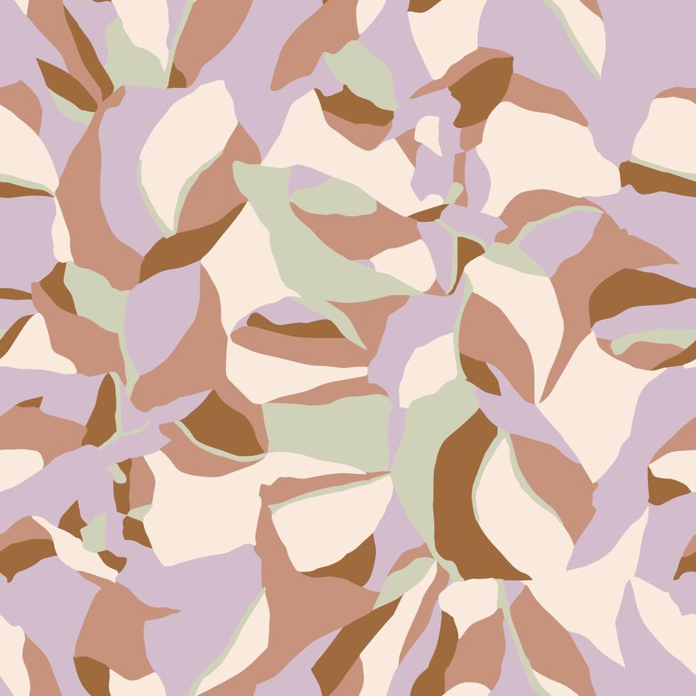Vector abstract shapes illustration seamless repeat pattern