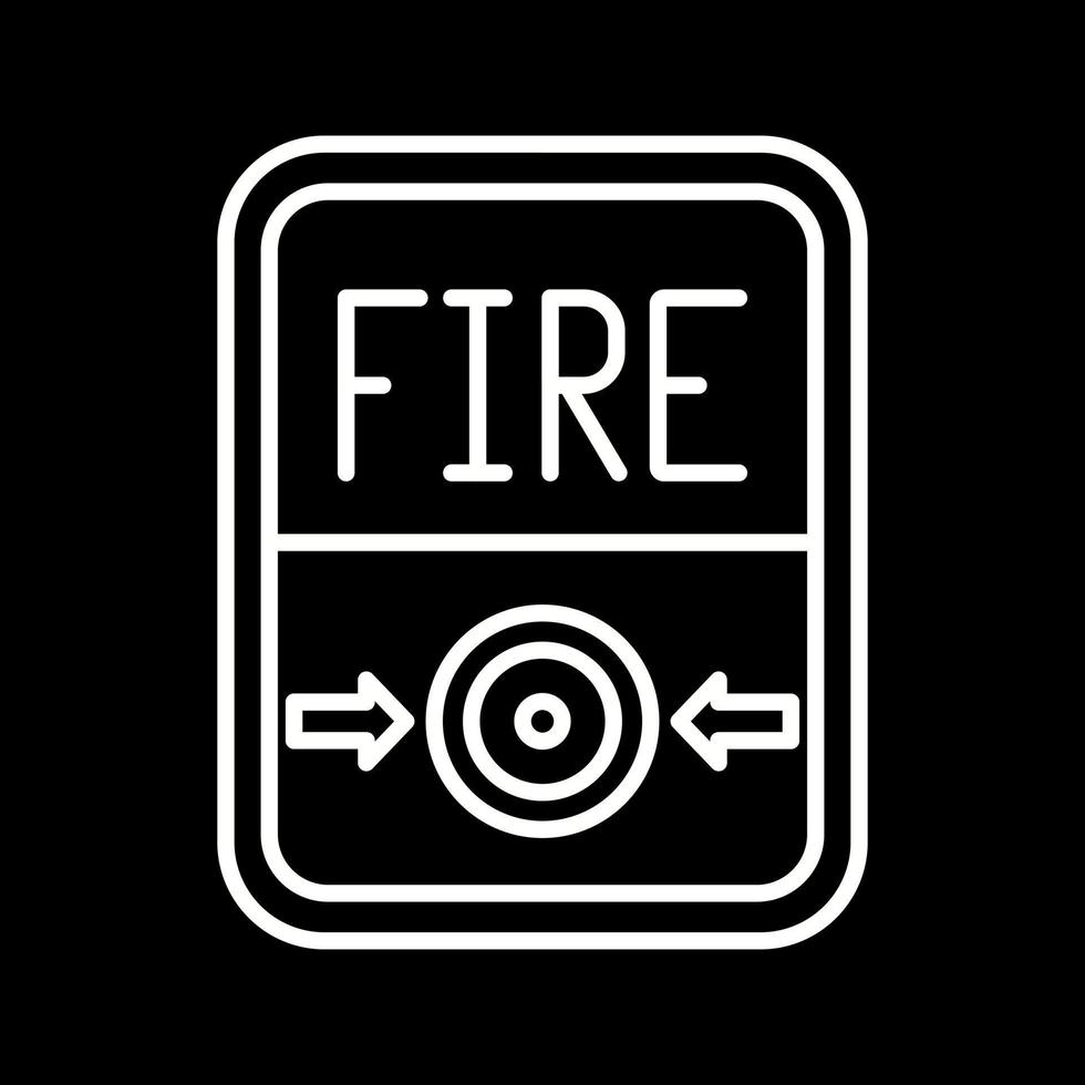 Fire Button Vector Icon