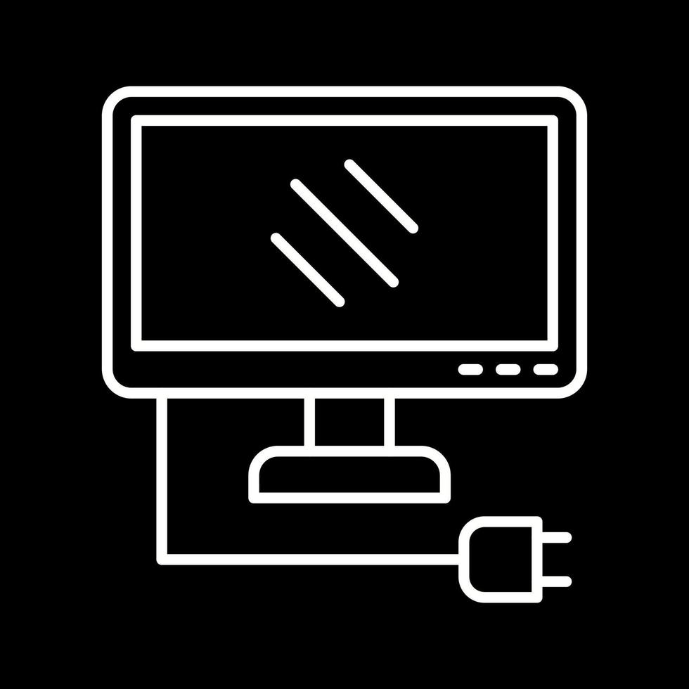 Monitor Vector Icon