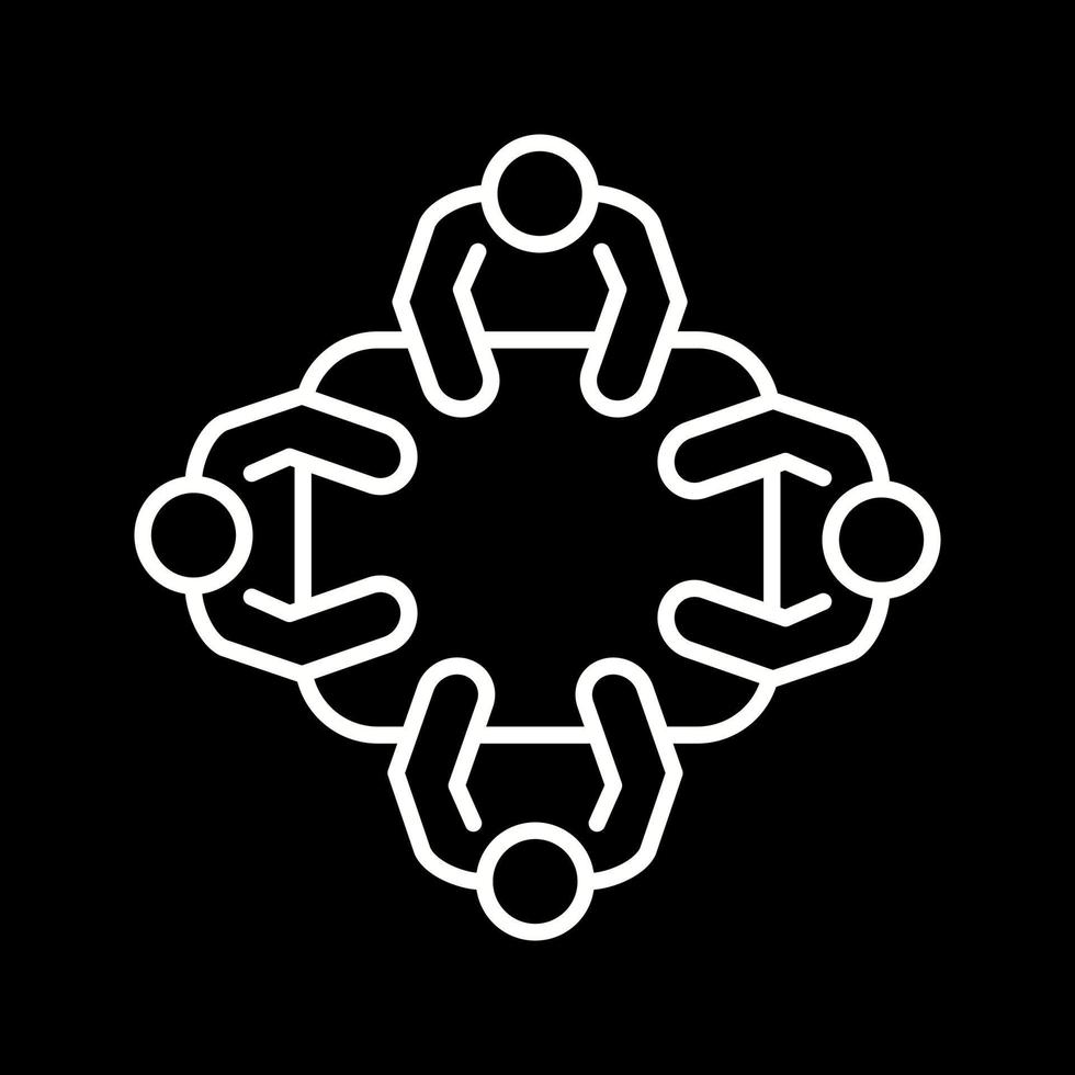 Staff Meeting Vector Icon