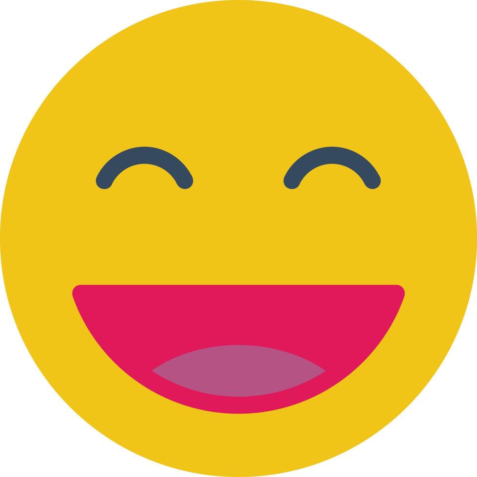 Grin Tongue Vector Icon Design