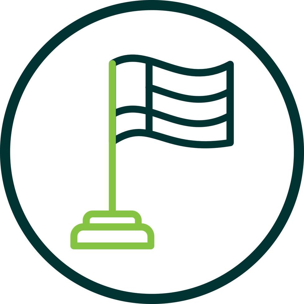 Flag Usa Vector Icon Design
