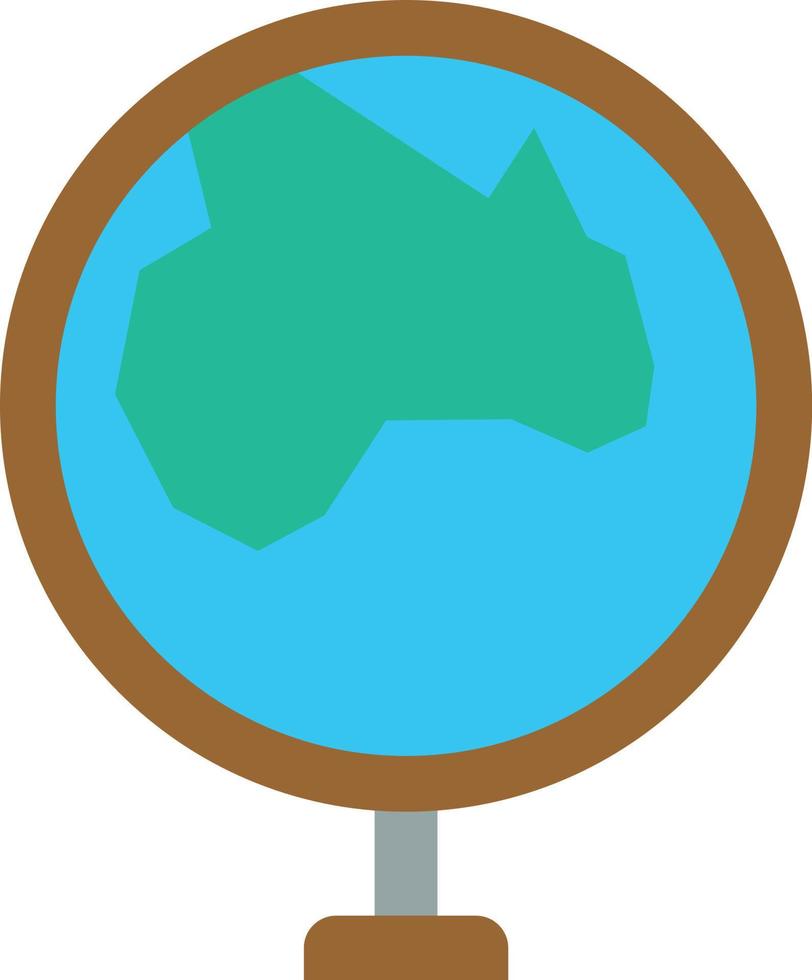 Globe Americas Vector Icon Design