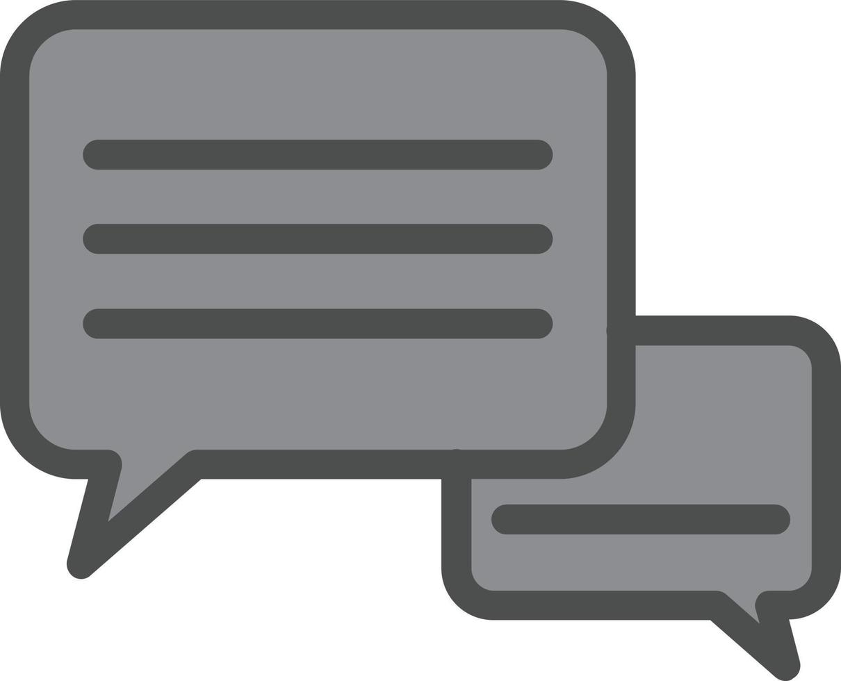 Comment Alt Vector Icon Design
