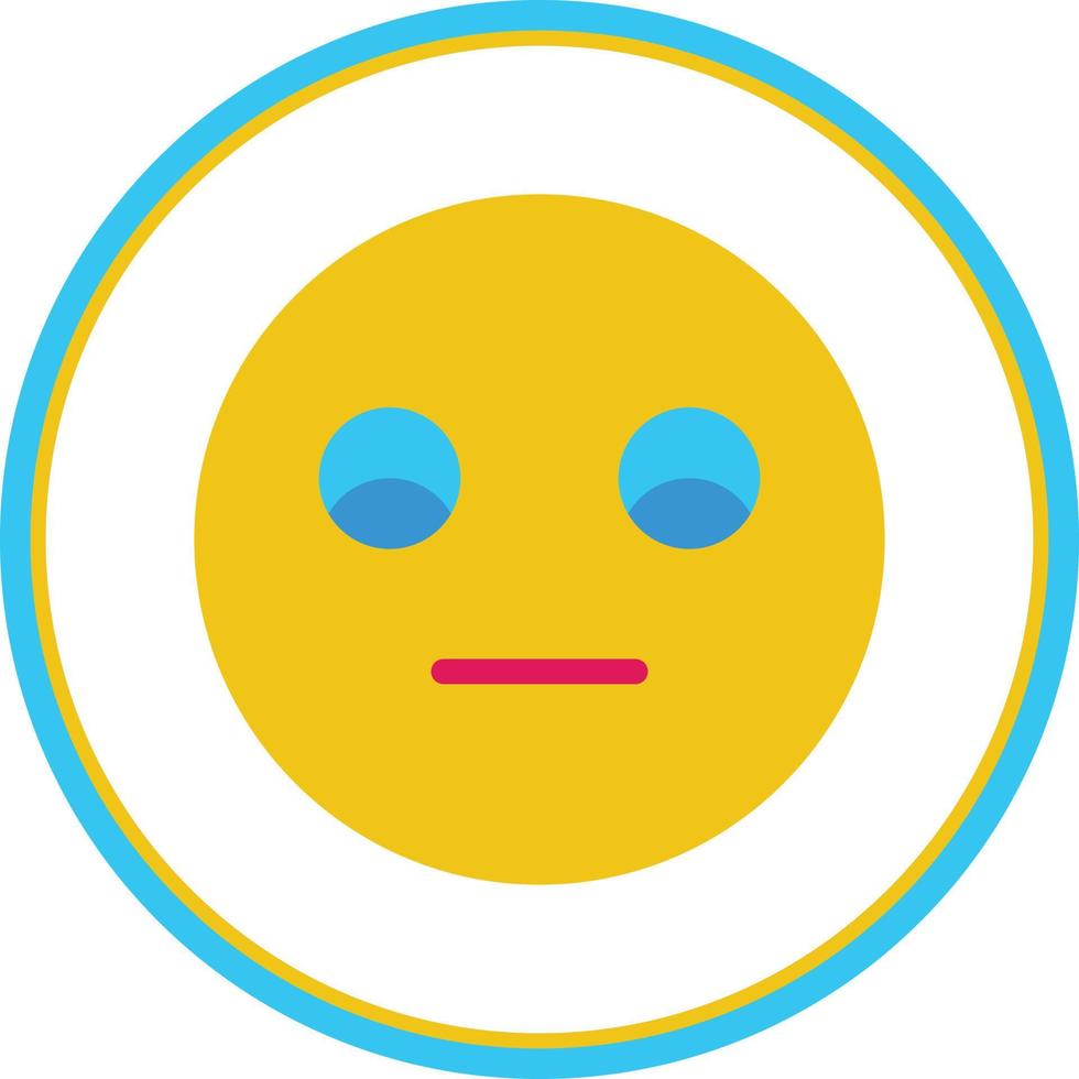 Flushed Vector Icon Design