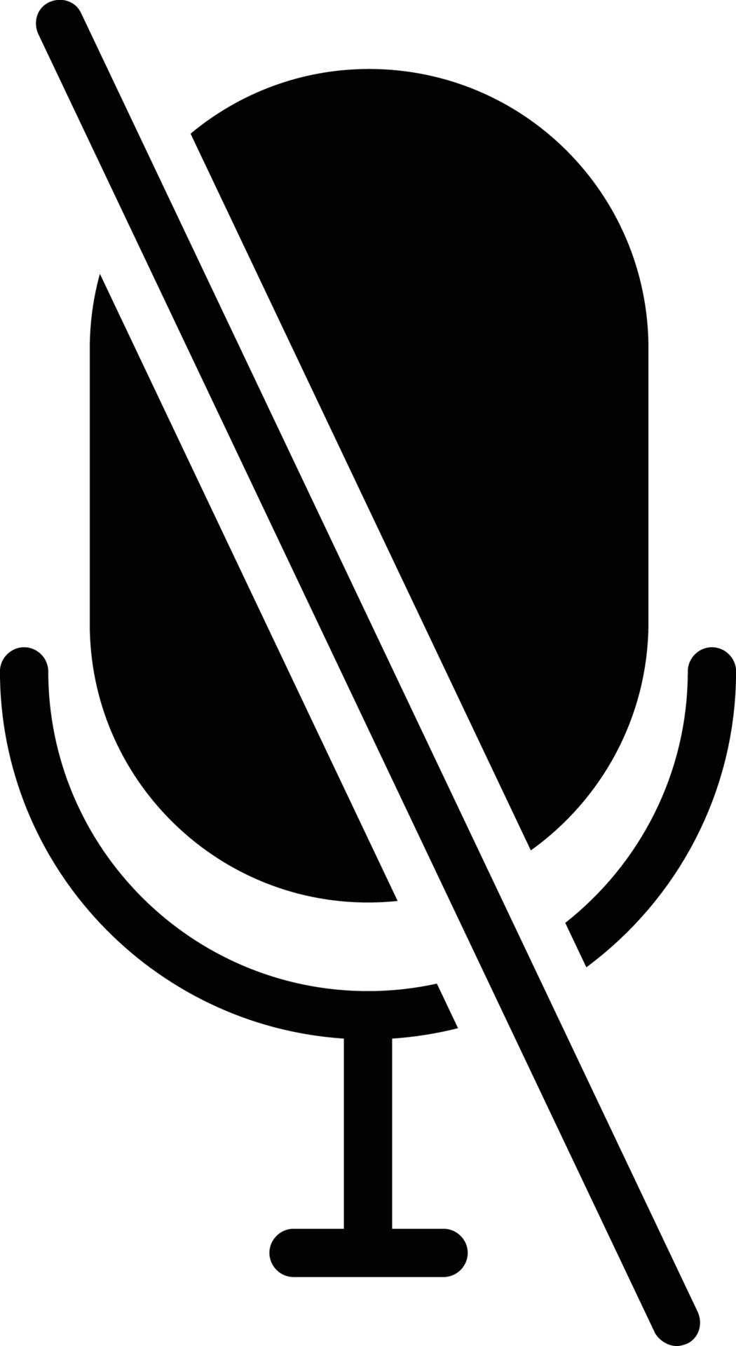 Microphone Slash Vector Icon Design 14921350 Vector Art at Vecteezy