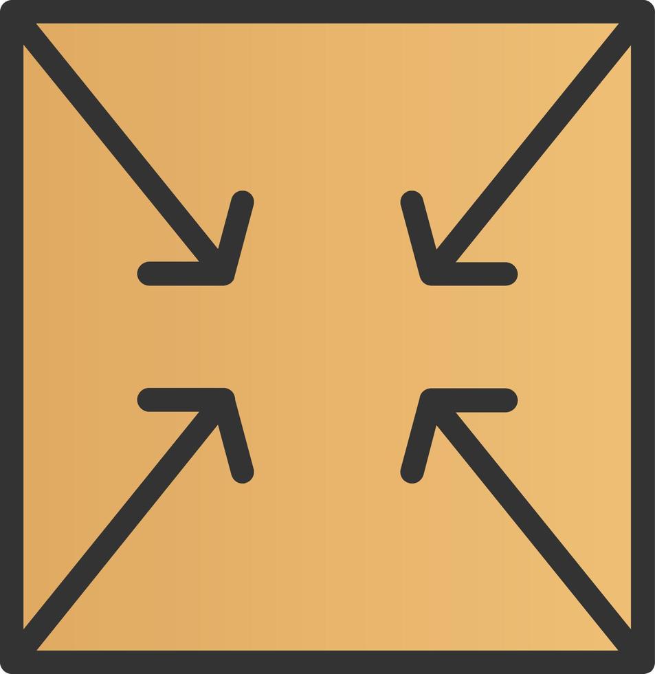 Compress Arrows Alt Vector Icon Design