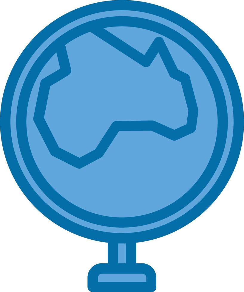 Globe Americas Vector Icon Design