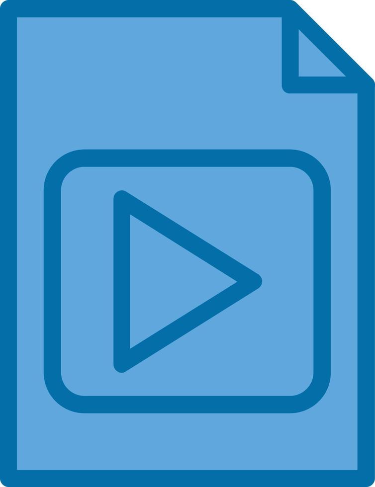 File Video Vector Icon Design