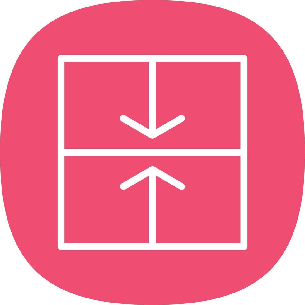 Compress Alt Vector Icon Design