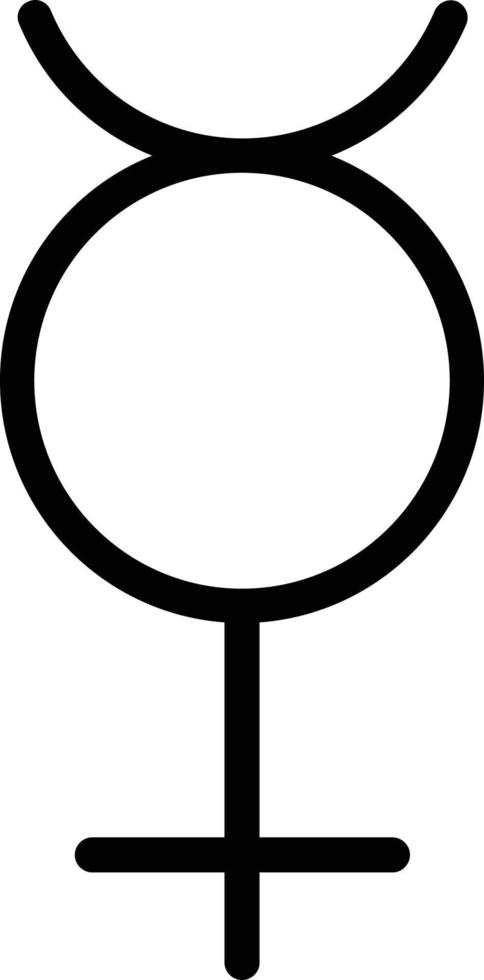 Mercury Vector Icon Design