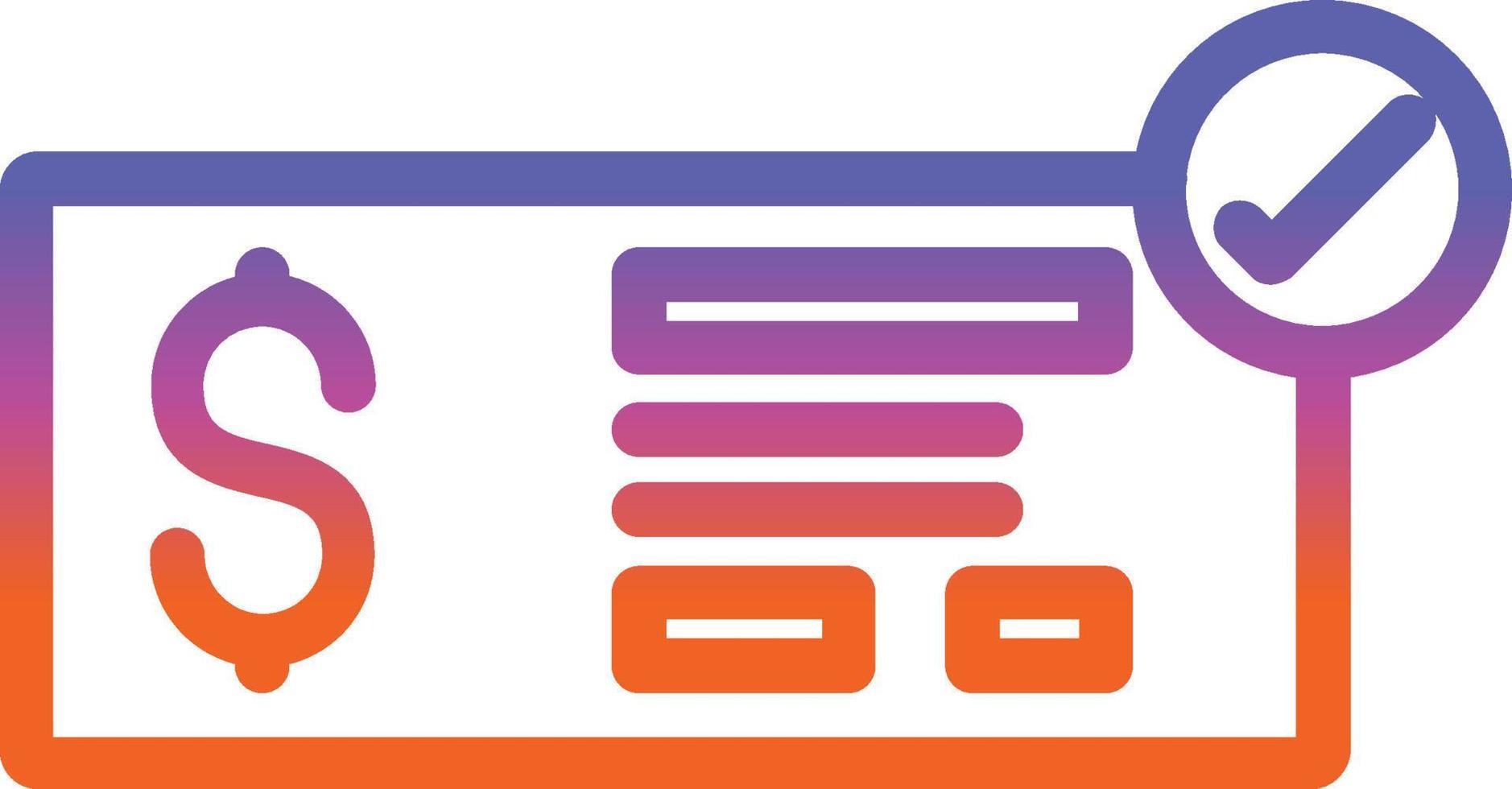 Money Check Alt Vector Icon Design