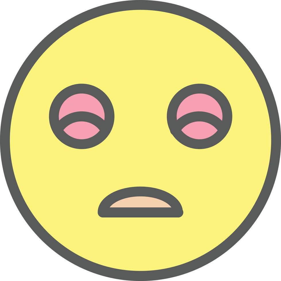 Frown Vector Icon Design