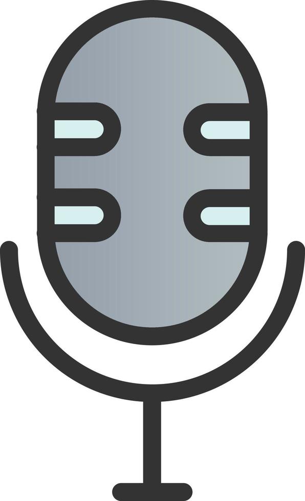 Microphone Alt Vector Icon Design