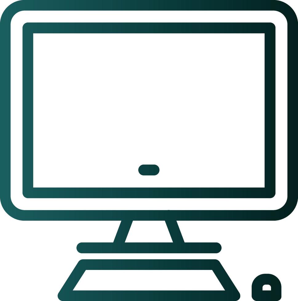 Desktop Vector Icon Design