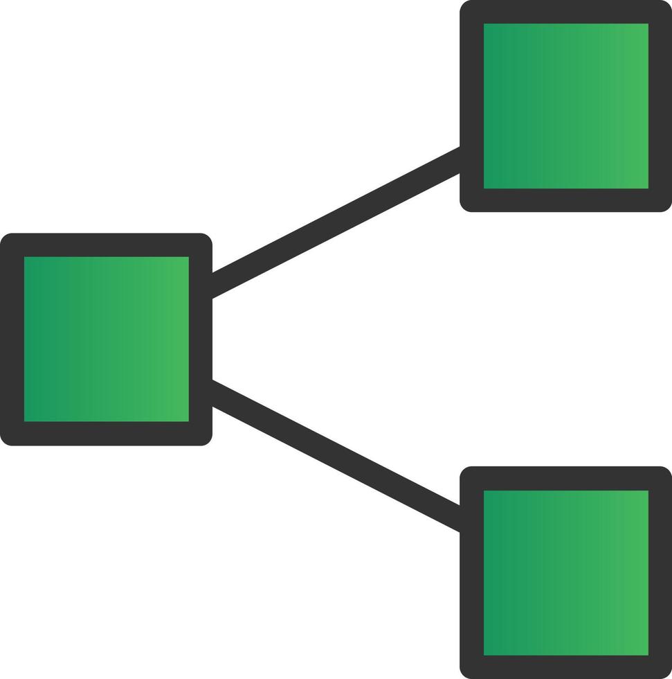 diseño de icono de vector de diagrama de proyecto