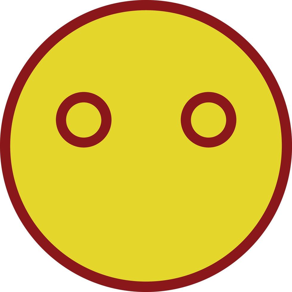 Meh Blank Vector Icon Design