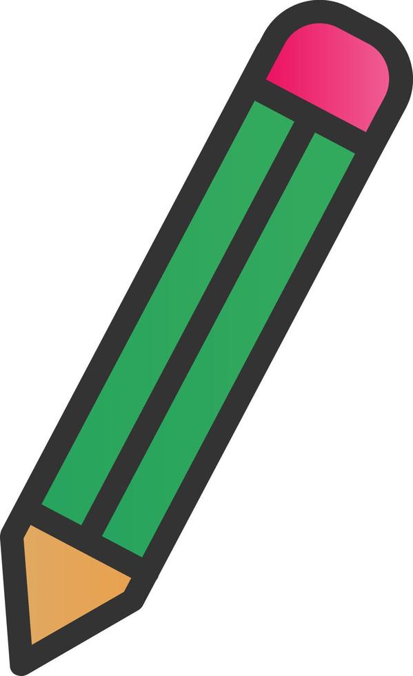 Pencil Alt Vector Icon Design