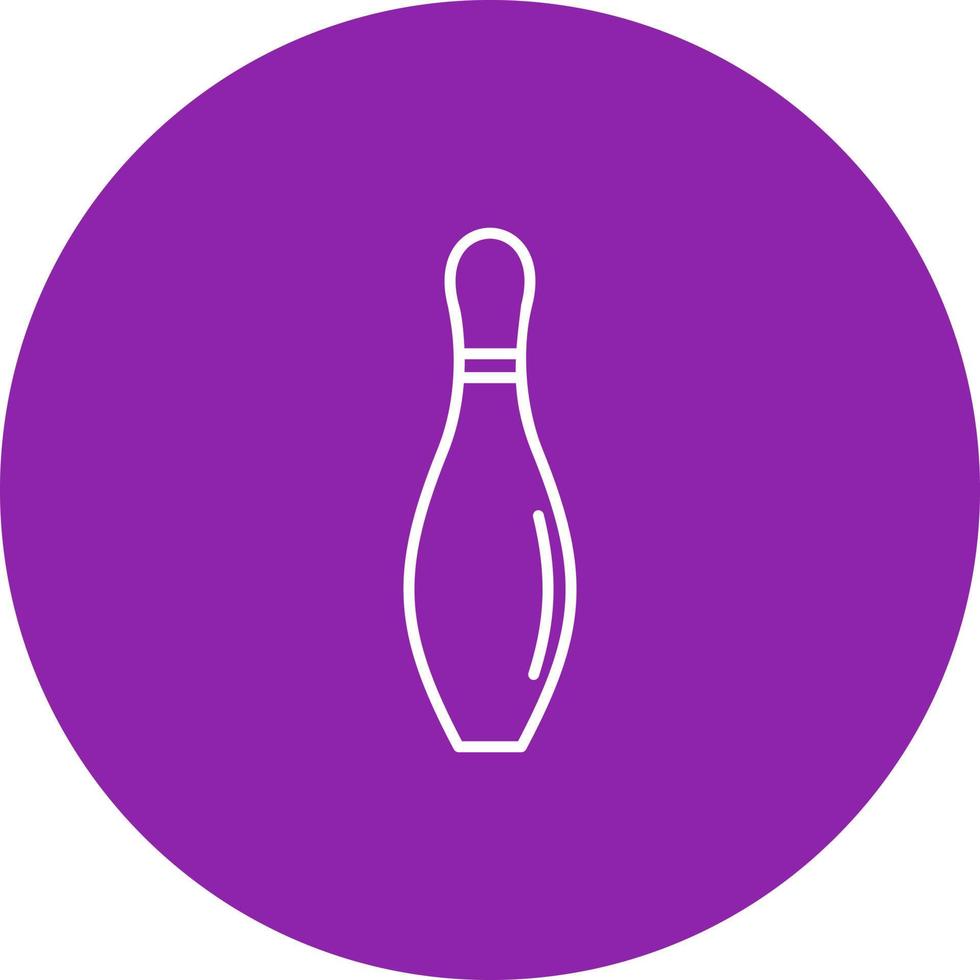 Bowling Pin Vector Icon