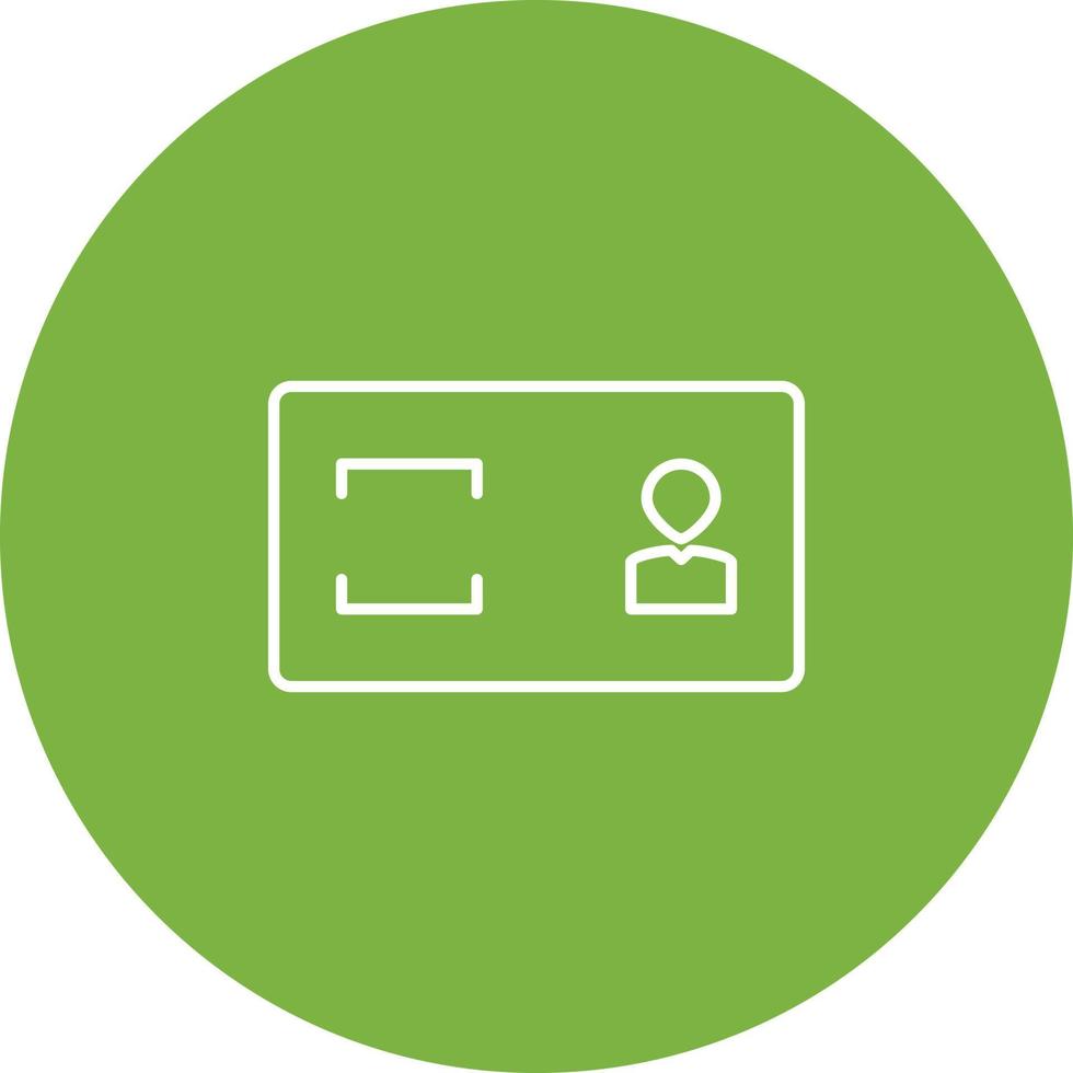 Unique Membership Card Vector Icon