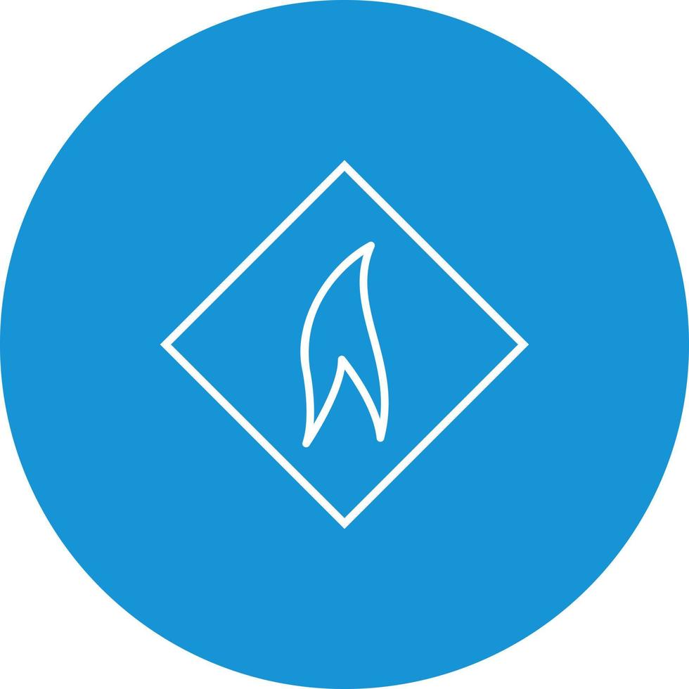 Flammable Material Vector Icon