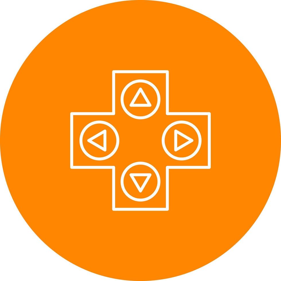 Unique Gaming Control Vector Icon