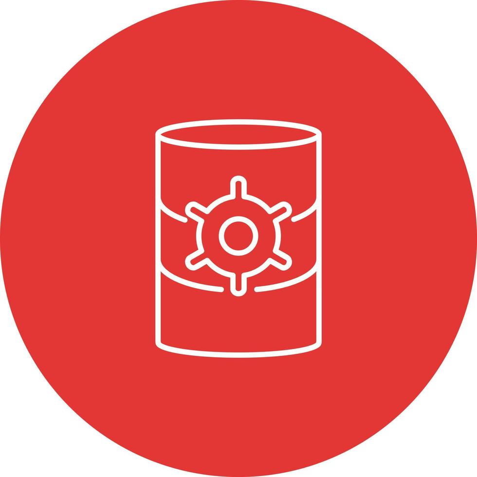 Unique Database Management Vector Icon