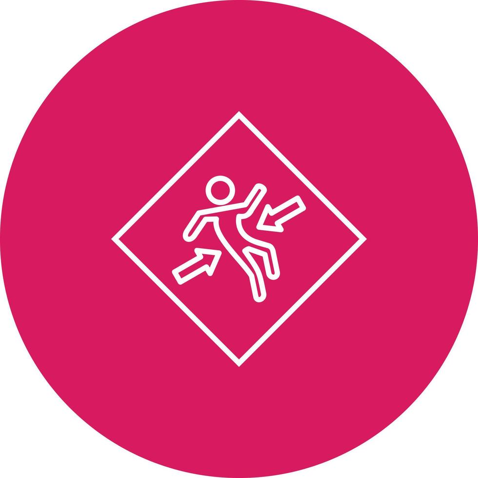 Crush Zone Vector Icon