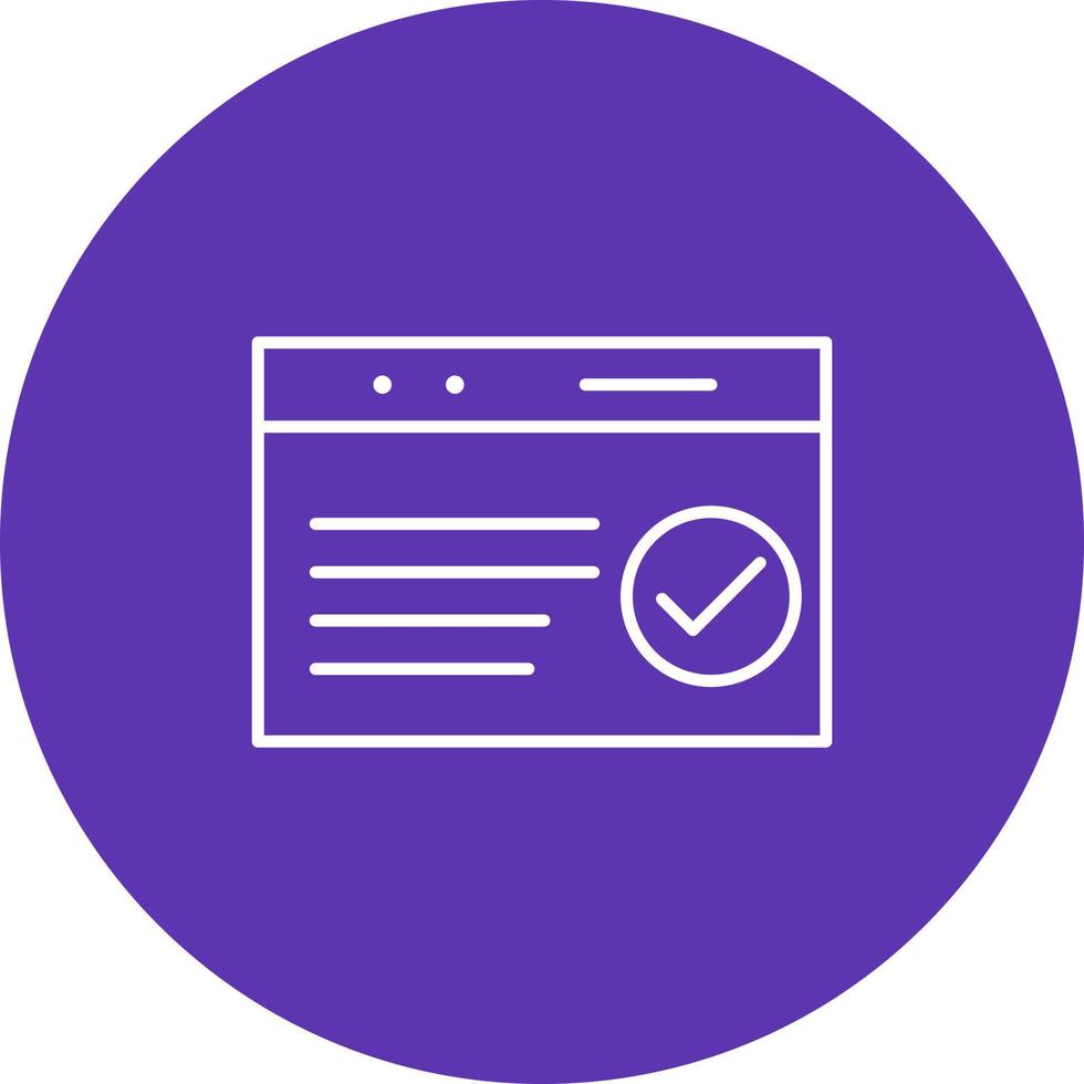 Unique QC Passed Vector Icon