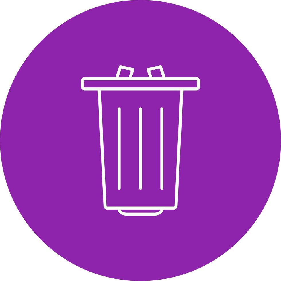 Garbage Vector Icon