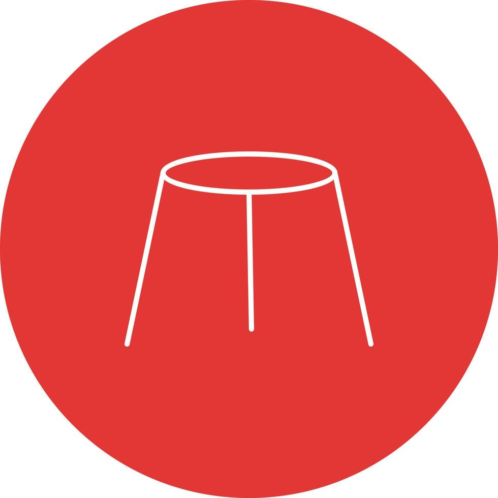 Unique Stool Vector Icon