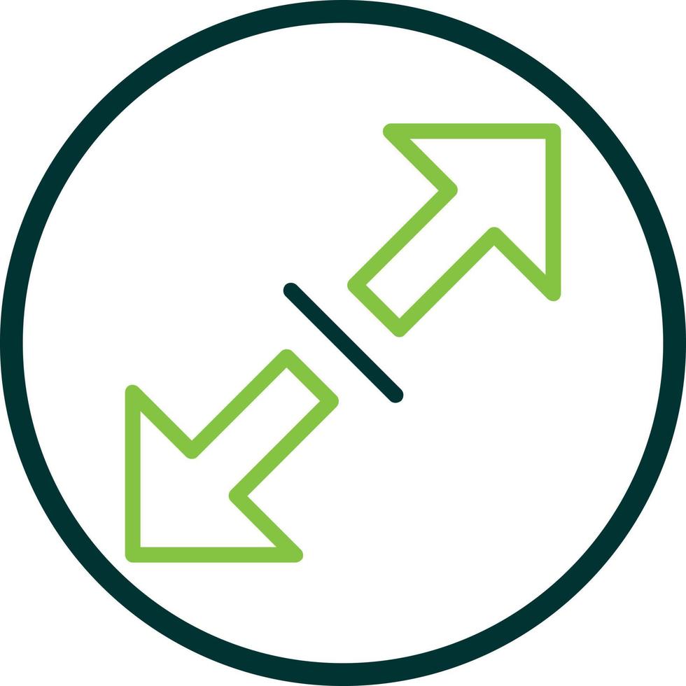 Expand Alt Vector Icon Design