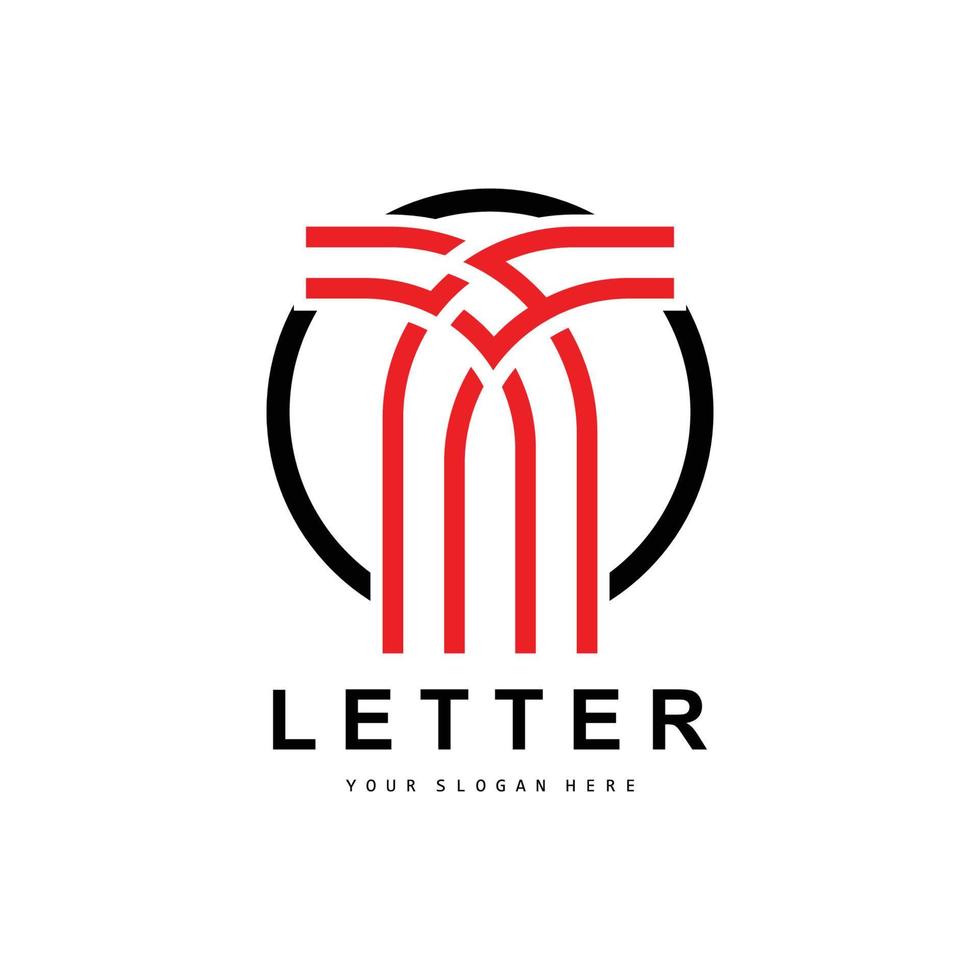 logotipo de letra t, vector de estilo de letra moderno, diseño adecuado para marcas de productos con letra t