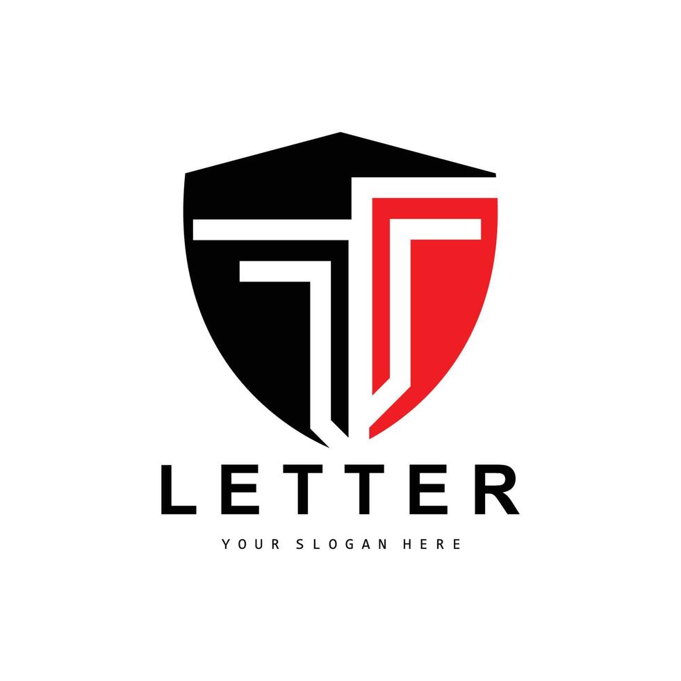 T Letter Logo, Modern Letter Style Vector, Design Suitable For Product Brands With T Letter vector