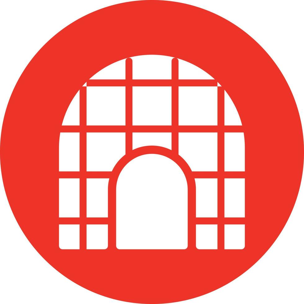 Igloo Vector Icon Design