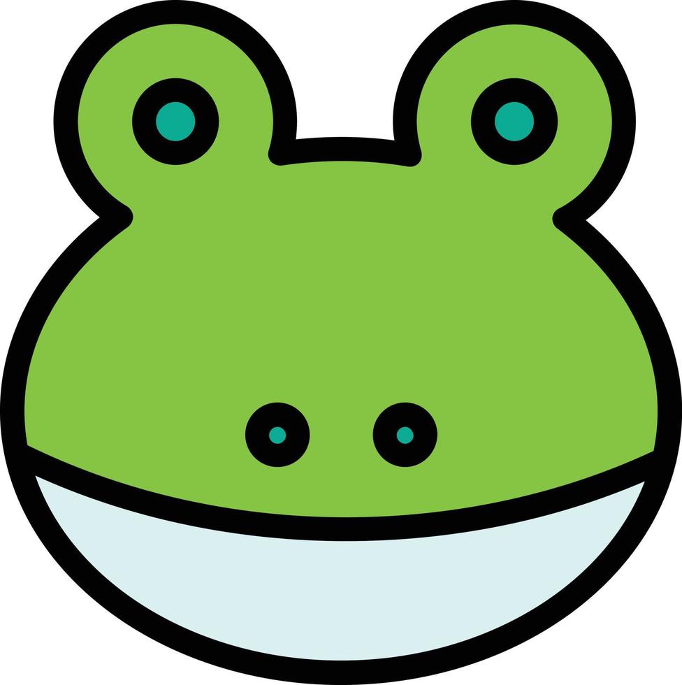 Frog Vector Icon Design