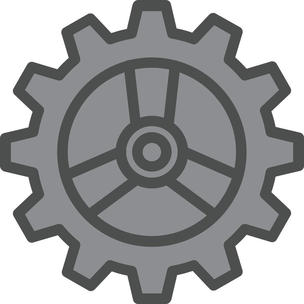 Cog Vector Icon Design