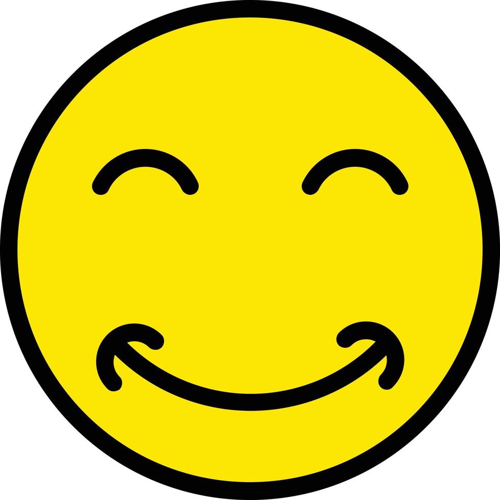 Grin Beam Vector Icon Design